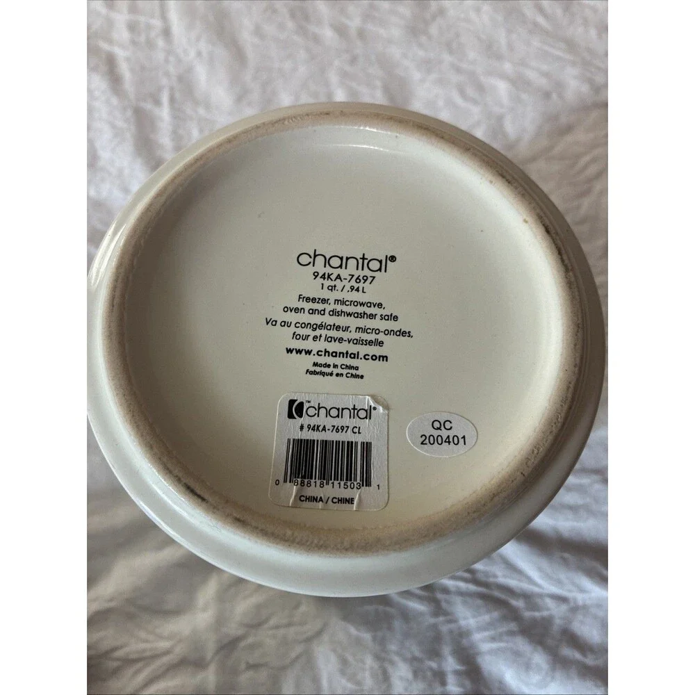 King Arthur Flour Baking Co Chantal Crock Canister Sourdough Jar 1 Qt